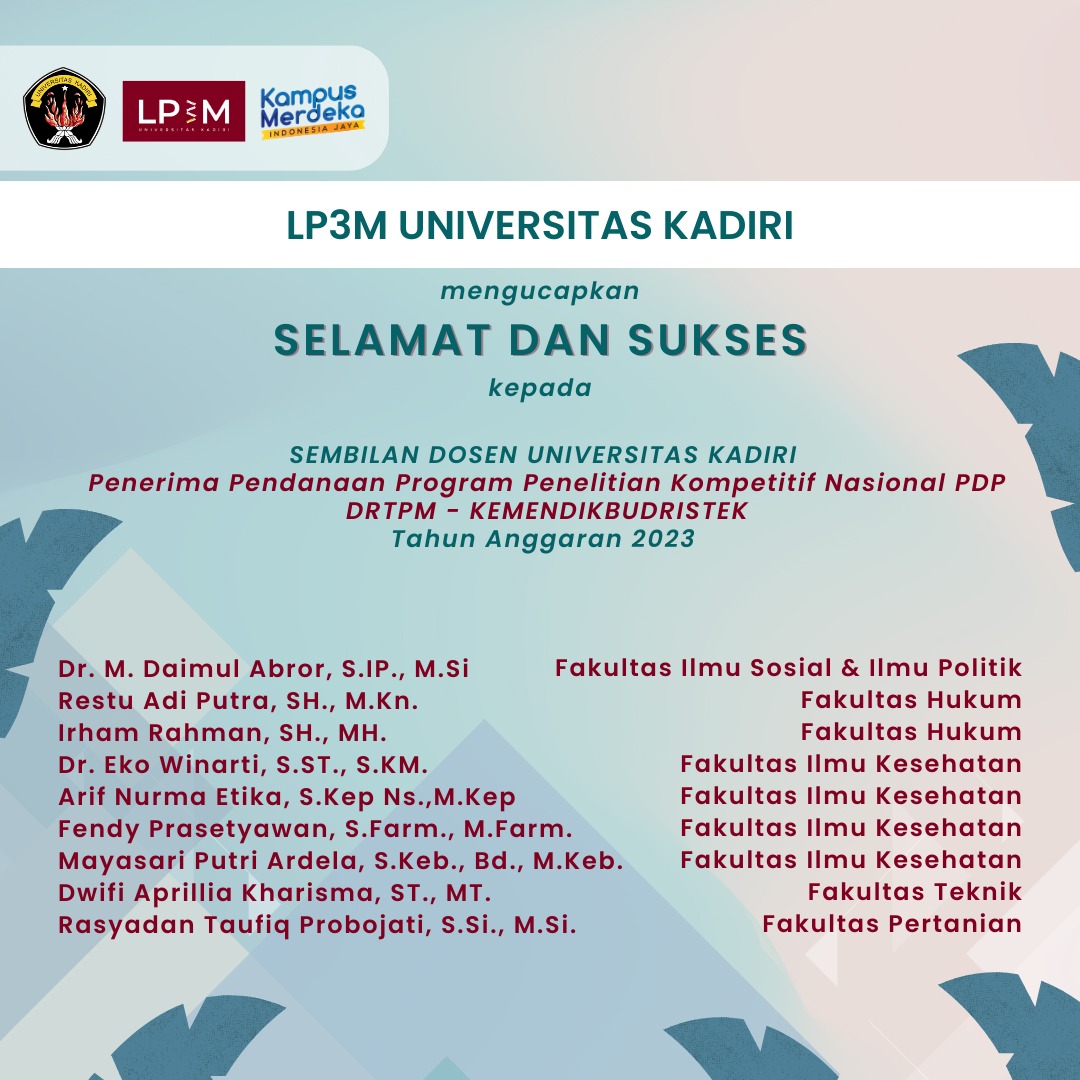 Read more about the article Universitas Kadiri Memperoleh Hibah Kemendikbudristek